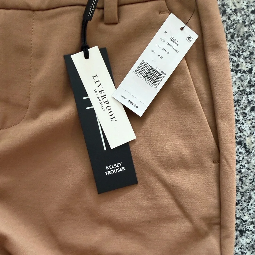 Liverpool Kelsey Trouser in Maple | Sz 4 - Picture 5 of 5